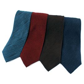[MAESIO] KSK2652 Wool Silk Italian Style Solid Necktie 8cm 4Color _ Men's Ties Formal Business, Ties for Men, Prom Wedding Party, All Made in Korea